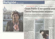 Entrevista a Pilar Lara en la Razón 7 de mayo de 2011